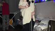Together they fucked the girl of the best friend while he was not at home