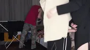 Together they fucked the girl of the best friend while he was not at home