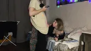 Together they fucked the girl of the best friend while he was not at home