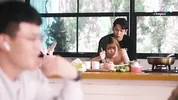 Wild sex at dinner party with friend- Psychoporn 色控
