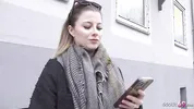 GERMAN SCOUT - German Gamer Girl Mia Minou Pickup for Casting Fuck in Munich