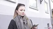 GERMAN SCOUT - German Gamer Girl Mia Minou Pickup for Casting Fuck in Munich