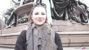 GERMAN SCOUT - German Gamer Girl Mia Minou Pickup for Casting Fuck in Munich