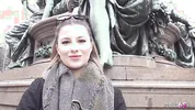 GERMAN SCOUT - German Gamer Girl Mia Minou Pickup for Casting Fuck in Munich
