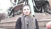 GERMAN SCOUT - German Gamer Girl Mia Minou Pickup for Casting Fuck in Munich