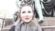 GERMAN SCOUT - German Gamer Girl Mia Minou Pickup for Casting Fuck in Munich