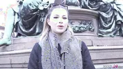 GERMAN SCOUT - German Gamer Girl Mia Minou Pickup for Casting Fuck in Munich