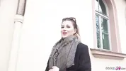 GERMAN SCOUT - German Gamer Girl Mia Minou Pickup for Casting Fuck in Munich
