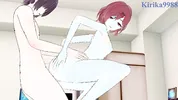 Madoka Higuchi and I have intense sex in the bedroom. - THE IDOLM@STER SHINY COLORS Hentai