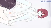 Madoka Higuchi and I have intense sex in the bedroom. - THE IDOLM@STER SHINY COLORS Hentai