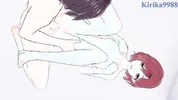 Madoka Higuchi and I have intense sex in the bedroom. - THE IDOLM@STER SHINY COLORS Hentai