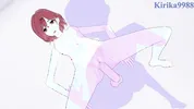 Madoka Higuchi and I have intense sex in the bedroom. - THE IDOLM@STER SHINY COLORS Hentai