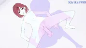 Madoka Higuchi and I have intense sex in the bedroom. - THE IDOLM@STER SHINY COLORS Hentai