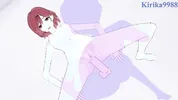 Madoka Higuchi and I have intense sex in the bedroom. - THE IDOLM@STER SHINY COLORS Hentai