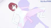 Madoka Higuchi and I have intense sex in the bedroom. - THE IDOLM@STER SHINY COLORS Hentai