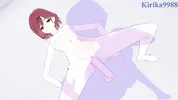 Madoka Higuchi and I have intense sex in the bedroom. - THE IDOLM@STER SHINY COLORS Hentai