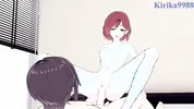 Madoka Higuchi and I have intense sex in the bedroom. - THE IDOLM@STER SHINY COLORS Hentai
