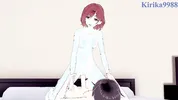 Madoka Higuchi and I have intense sex in the bedroom. - THE IDOLM@STER SHINY COLORS Hentai