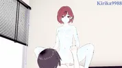 Madoka Higuchi and I have intense sex in the bedroom. - THE IDOLM@STER SHINY COLORS Hentai