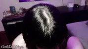Petite Goth Girl’s Drooling Deepthroat Passion