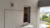 Nymphomaniac Flashed Herself Naked in the Shower in Front of Her Neighbor and Invited Him to Passionate Sex - Katty West