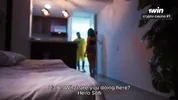 He shares a bed with his stepsister and gives her a messy creampie - Sofi Becker