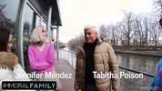 Stepdad Dan Pounds Both Women's Tight Pussies!