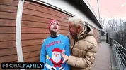 Stepdad Dan Pounds Both Women's Tight Pussies!