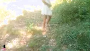 හොර පාරෙන්ම කැලේ පැනලා චූ යන්න හිකුවා Sri Lanka Hot Public Sex