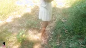 හොර පාරෙන්ම කැලේ පැනලා චූ යන්න හිකුවා Sri Lanka Hot Public Sex