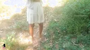 හොර පාරෙන්ම කැලේ පැනලා චූ යන්න හිකුවා Sri Lanka Hot Public Sex