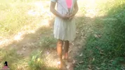 හොර පාරෙන්ම කැලේ පැනලා චූ යන්න හිකුවා Sri Lanka Hot Public Sex