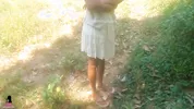 හොර පාරෙන්ම කැලේ පැනලා චූ යන්න හිකුවා Sri Lanka Hot Public Sex