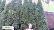 Outdoors Squirting Foursome! Giant Boobs Bitches Jennifer Mendez & Maddy Black Gush Girl Cum