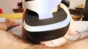 Sneaky stepson TRICKS stepmom into "REAL VR Gaming SEX "