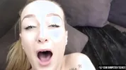 CumDumpsterTeen - MrBigFatDick fuck a Teen tied on the pole