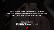 TUSHYRAW Stunning Babe Alexis DPed by 2 monster cocks