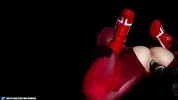 Zero Two and the creamy overflow from a huge monster cock.