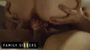 FAMILY SINNERS - Stepbrother Comforts His Crying Stepsis With Deep Passion And Intense Pleasure