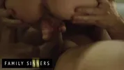 FAMILY SINNERS - Stepbrother Comforts His Crying Stepsis With Deep Passion And Intense Pleasure