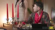 RIM4K. Beautiful Brunette’s Rimming Fantasy Comes True