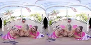 Emily Addison, Isabelle Deltore, plus Olivia Austin want YOU for a Fourth of July Bang!
