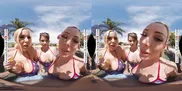 Emily Addison, Isabelle Deltore, plus Olivia Austin want YOU for a Fourth of July Bang!