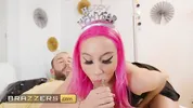BRAZZERS - Jennifer White Goes At A Swinger Party Where She Indulges In A Double Penetration 3some