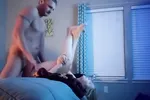 ASS SLAPPED RAW, COCK CUMS INSIDE BABYSITTER AS SHE SURRENDERS
