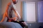 ASS SLAPPED RAW, COCK CUMS INSIDE BABYSITTER AS SHE SURRENDERS