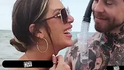 From Cuban Beach Flirt To Begging For More In Foursome!
