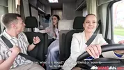 BangVan - Runaway Bride in Weddting Dress Marica Chanelle got Cheated and Seeks Payback!