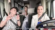 BangVan - Runaway Bride in Weddting Dress Marica Chanelle got Cheated and Seeks Payback!