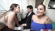 BangVan - Runaway Bride in Weddting Dress Marica Chanelle got Cheated and Seeks Payback!